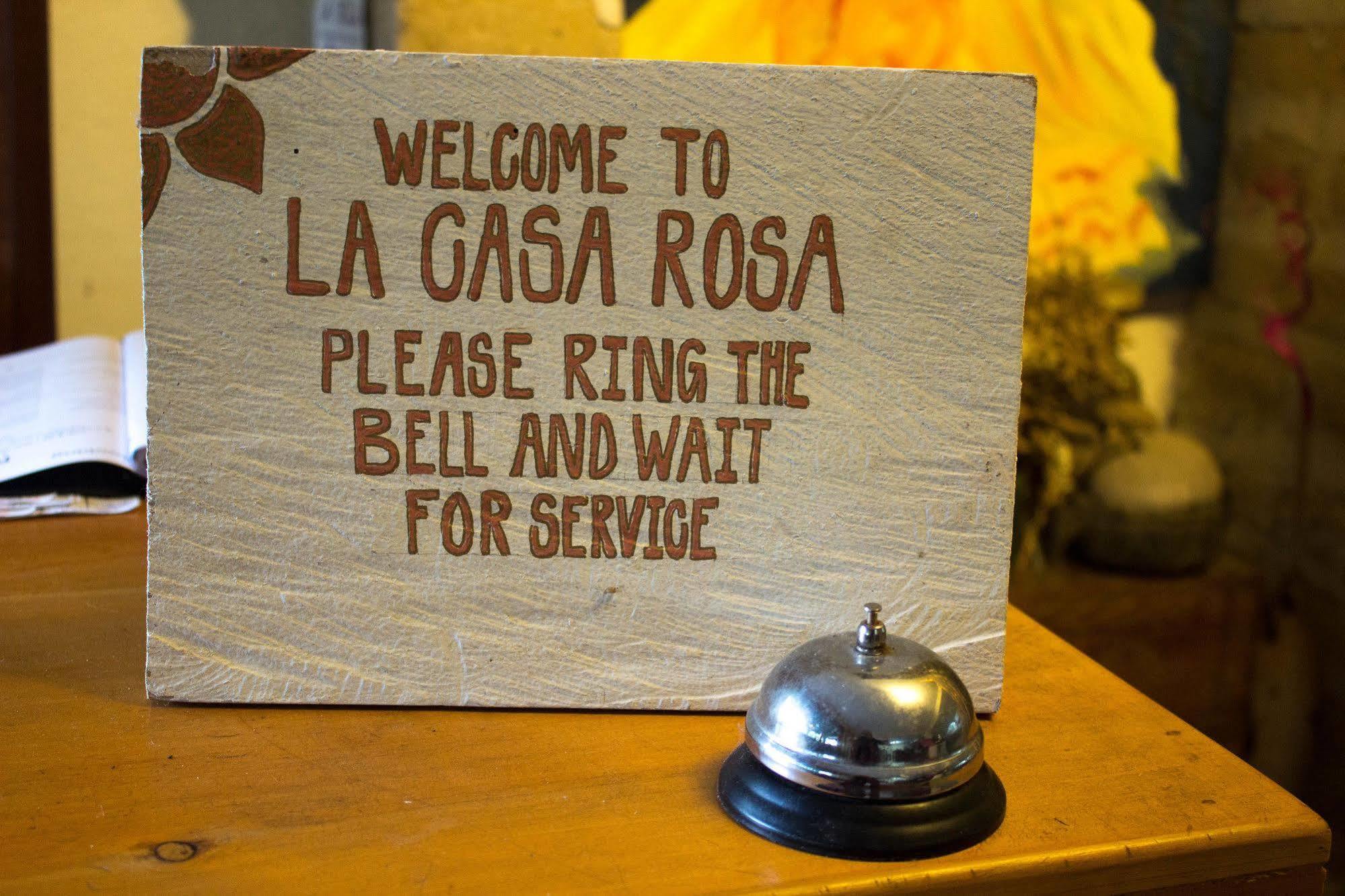 Hotel Y Restaurante La Casa Rosa Santa Cruz La Laguna Buitenkant foto